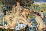 The Large Bathers, Auguste renoir